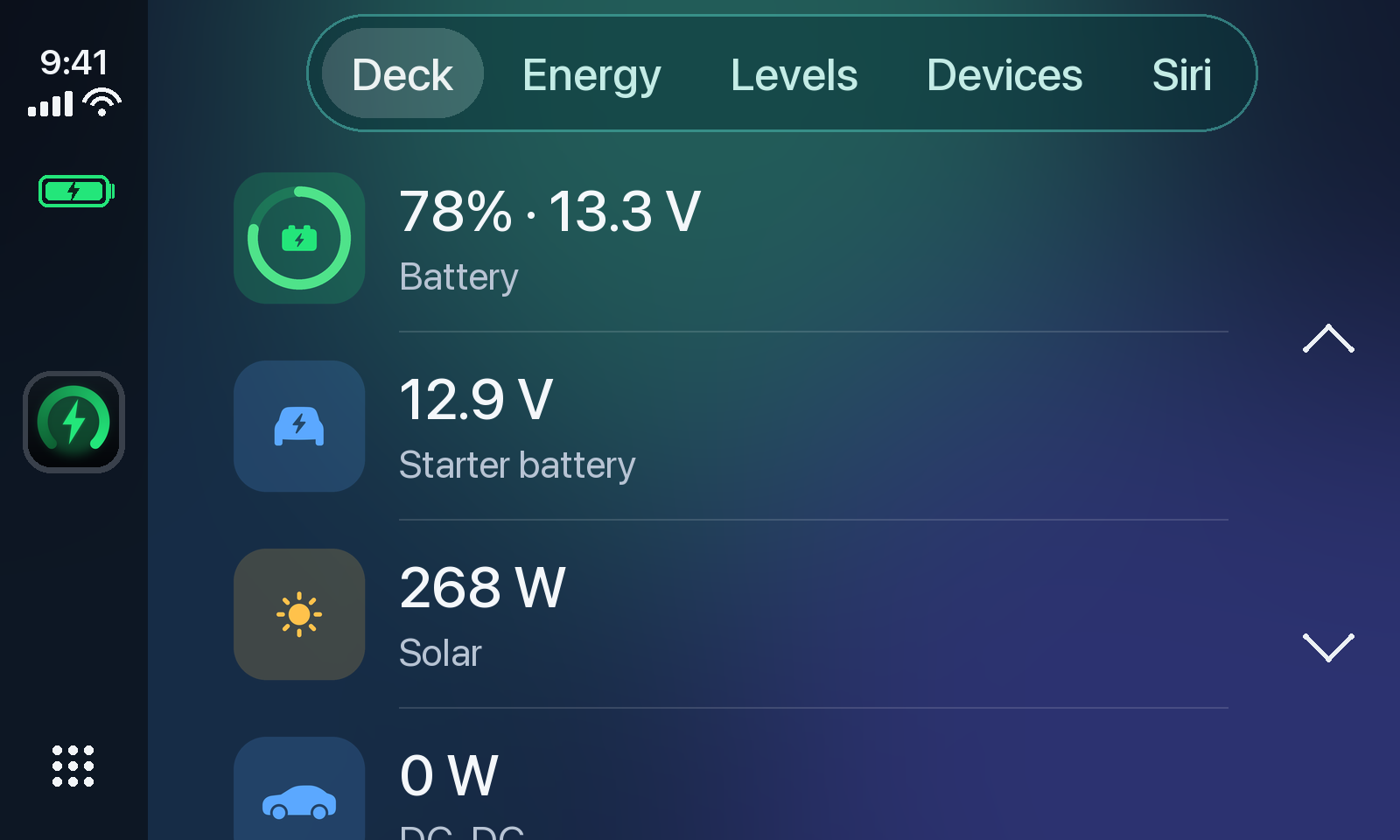 Deeck on CarPlay: the deck in the car